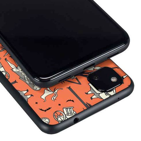 Disney The Nightmare Before Christmas Character Pattern print Google Pixel 4a Skin